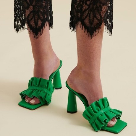 1AF0323-268 [ANNE FONTAINE] Amorosa Shoes Ocean Wave #P22A107817 (EU)