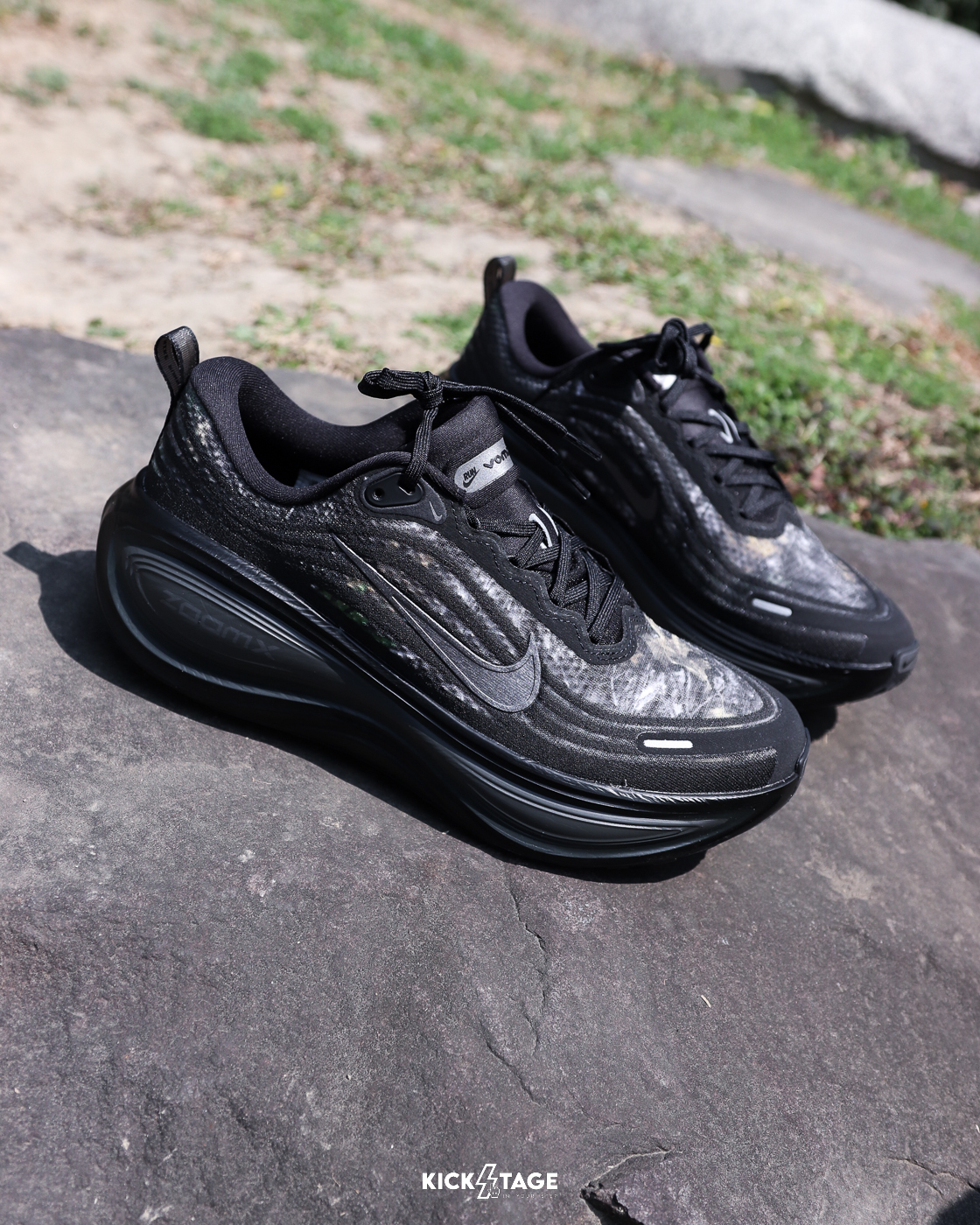男鞋 NIKE VOMERO PLUS 黑 緩震 網布 厚底 厚底 跑步 運動鞋【IM3985-001】REALTREE