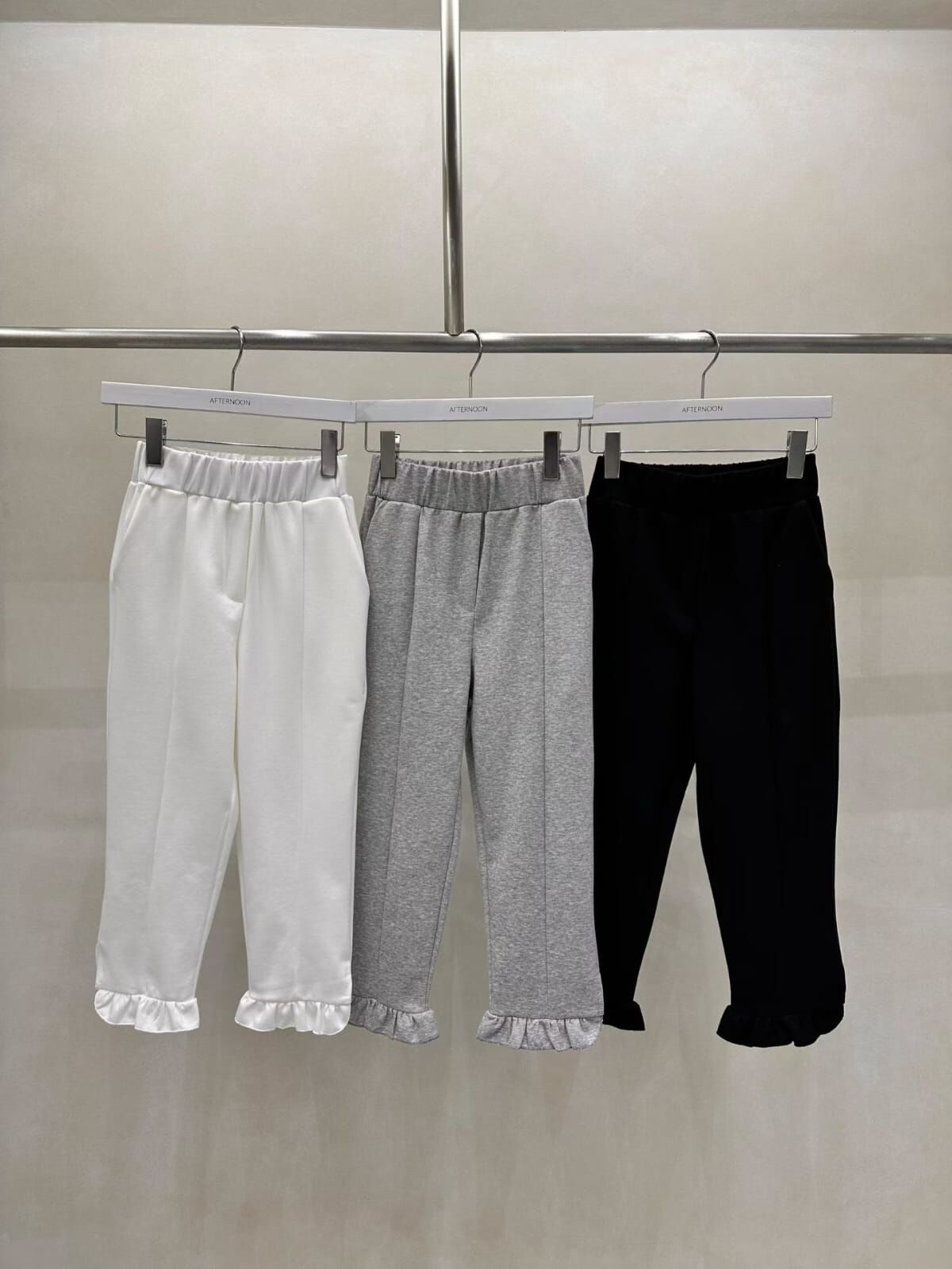 AF6035 花邊8分褲