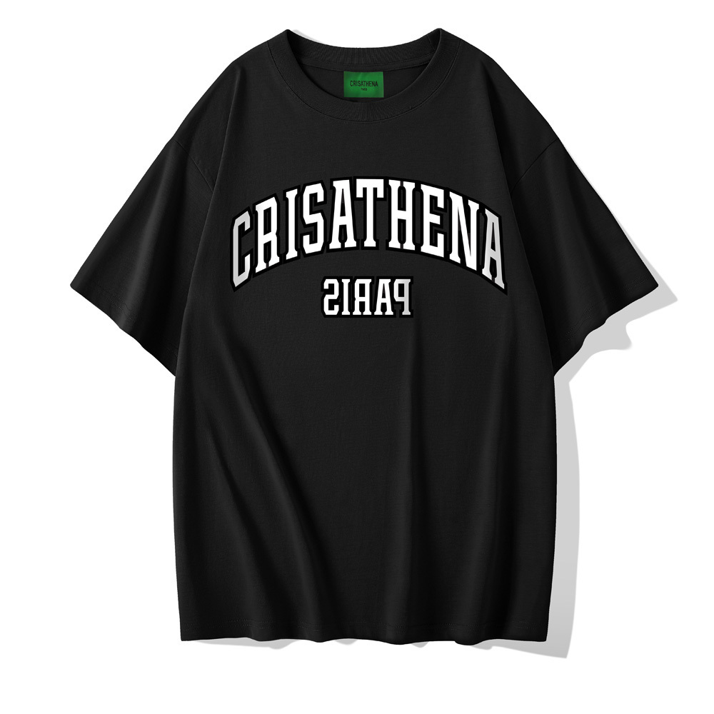 0324CA37-CRTNA- Crisathena TEE 水綠色/ 黑色/ 靛藍色 / 紅色 /白色, S/ M/ L/ XL/ XXL/ XXXL (A37)