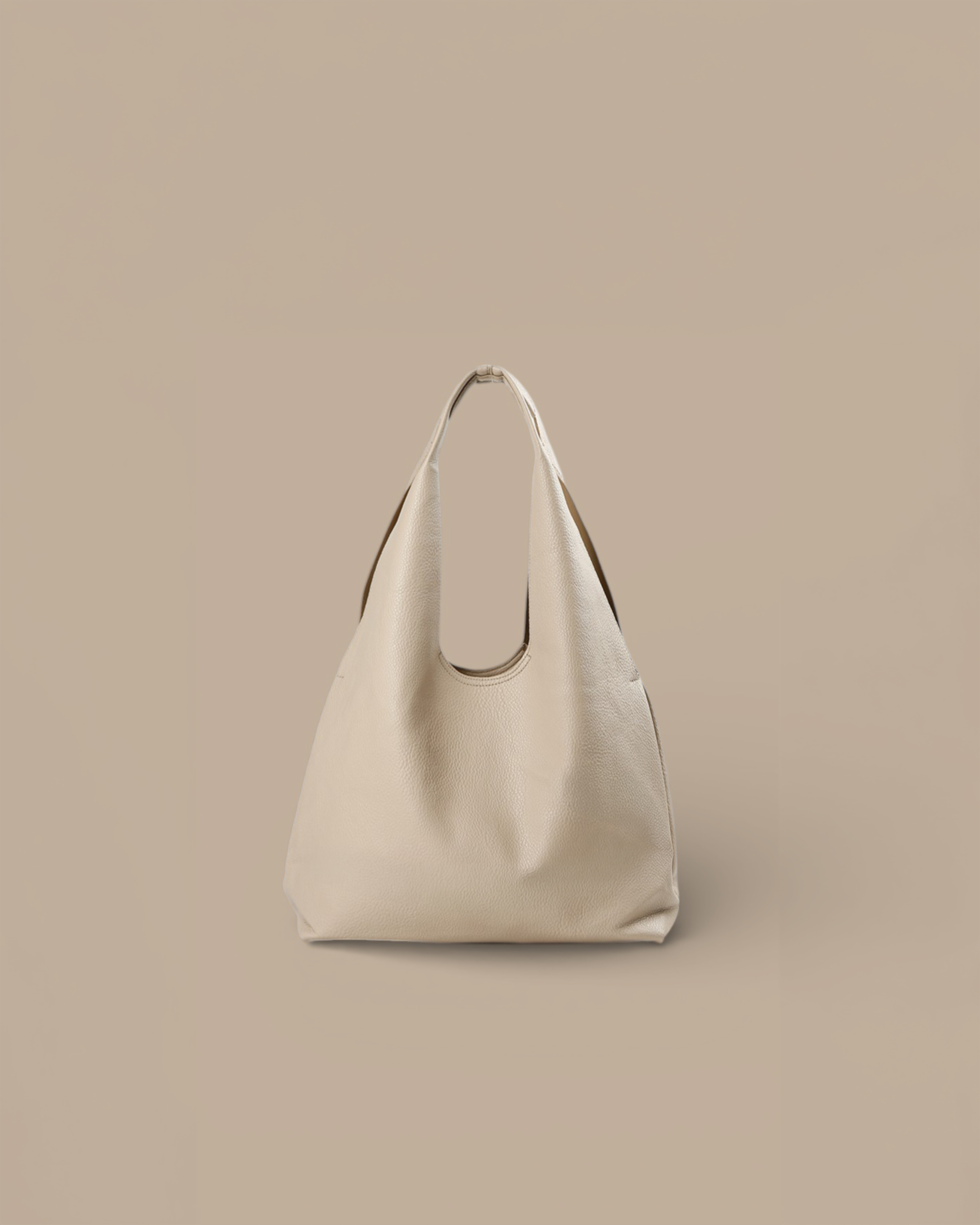 Fairy 素面簡約肩背包 藕粉