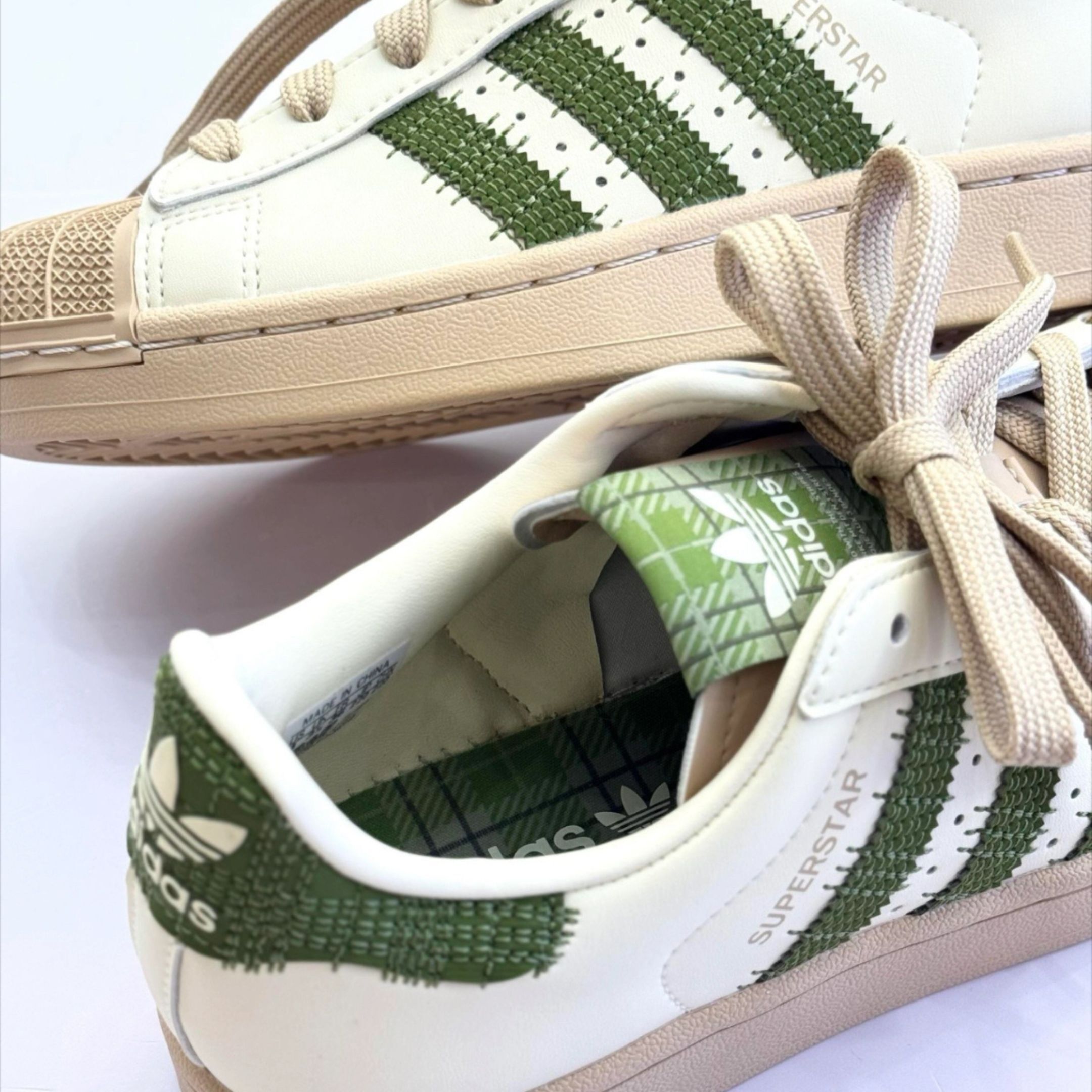 NICEDAY 代購 Adidas Originals Superstar 2 米綠色 森林 草綠 綠 KJ3967