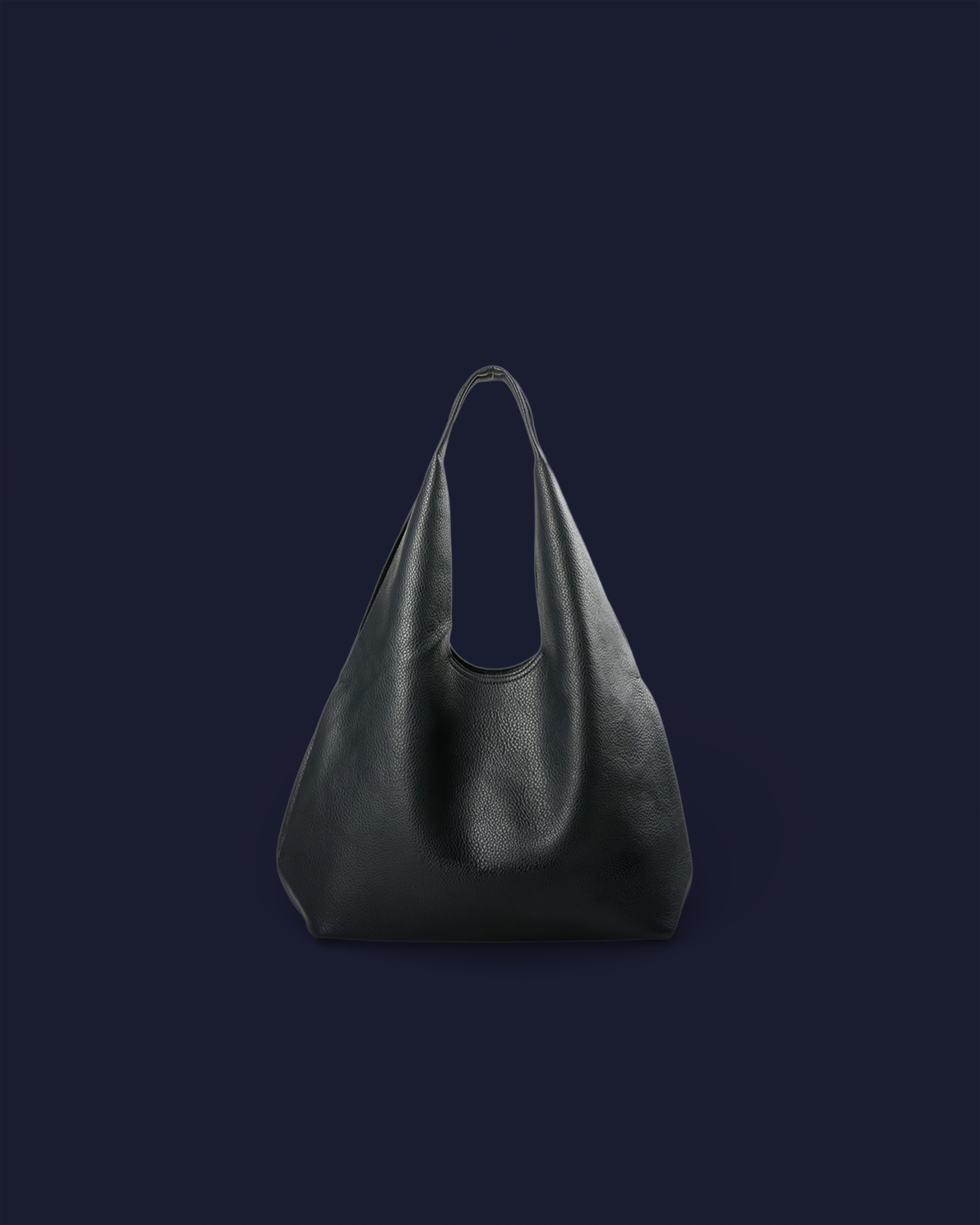 Fairy 素面簡約肩背包 深藍