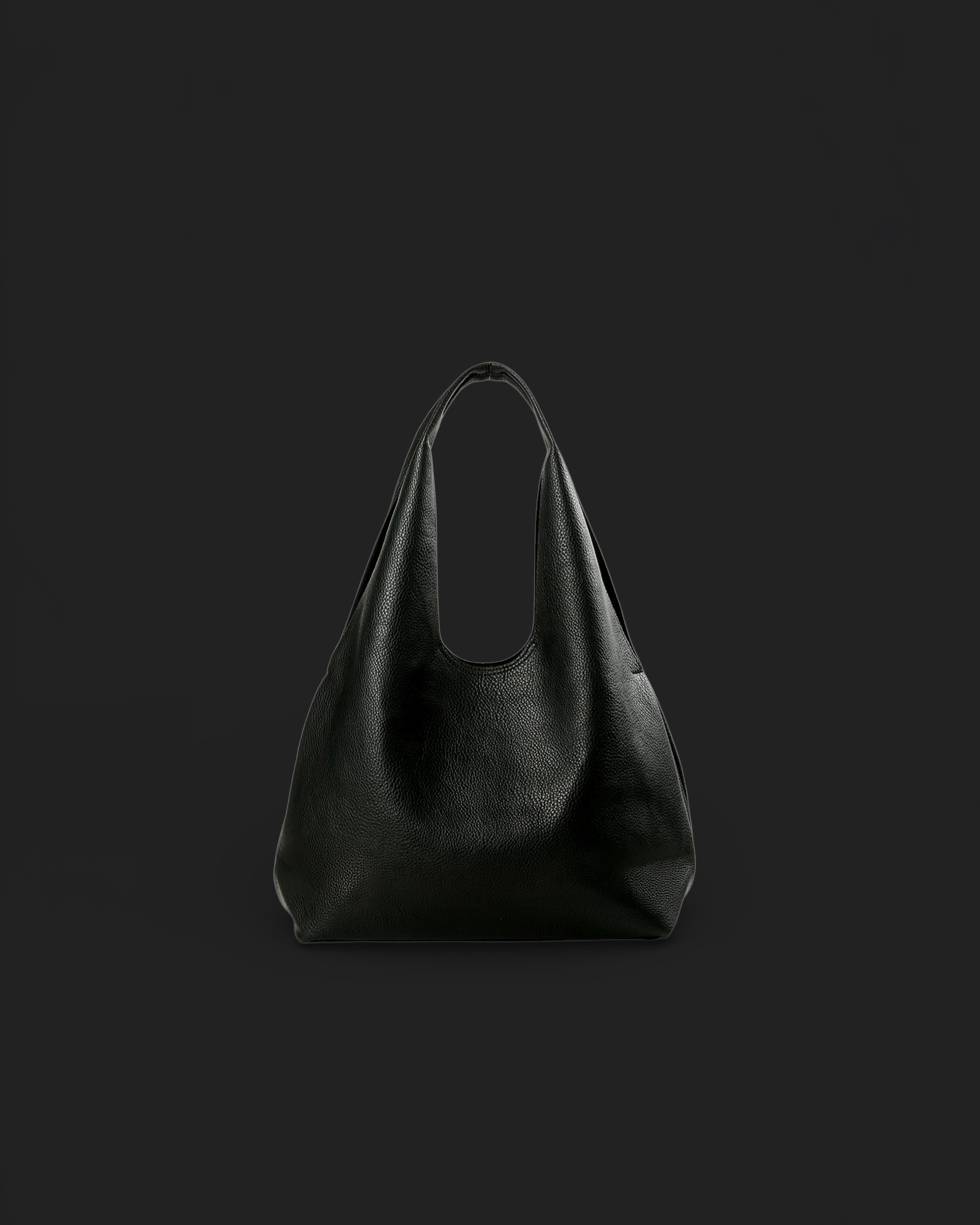 Fairy 素面簡約肩背包 黑色