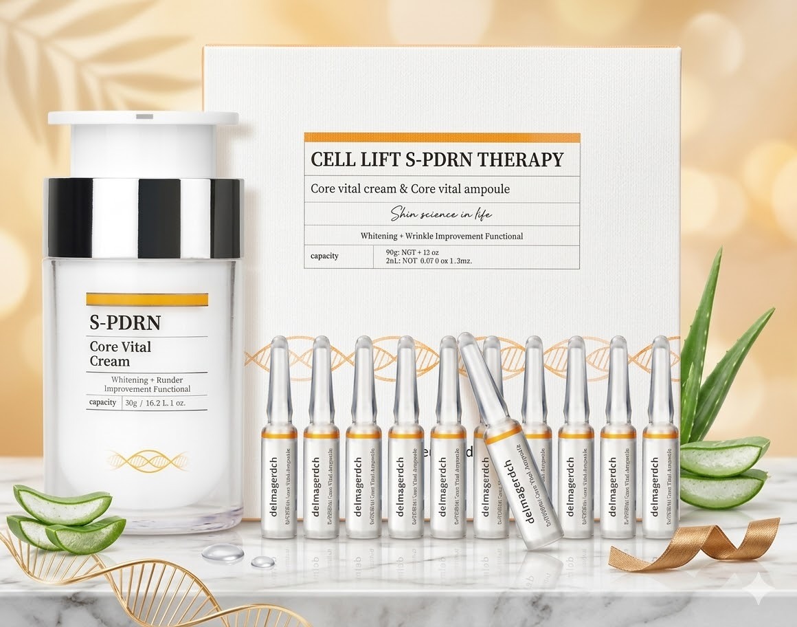 【直播】Desembre LX032512  S-PDRN 核心活力安瓶+ 乳霜(2ml*10ea  + Cream 50g)