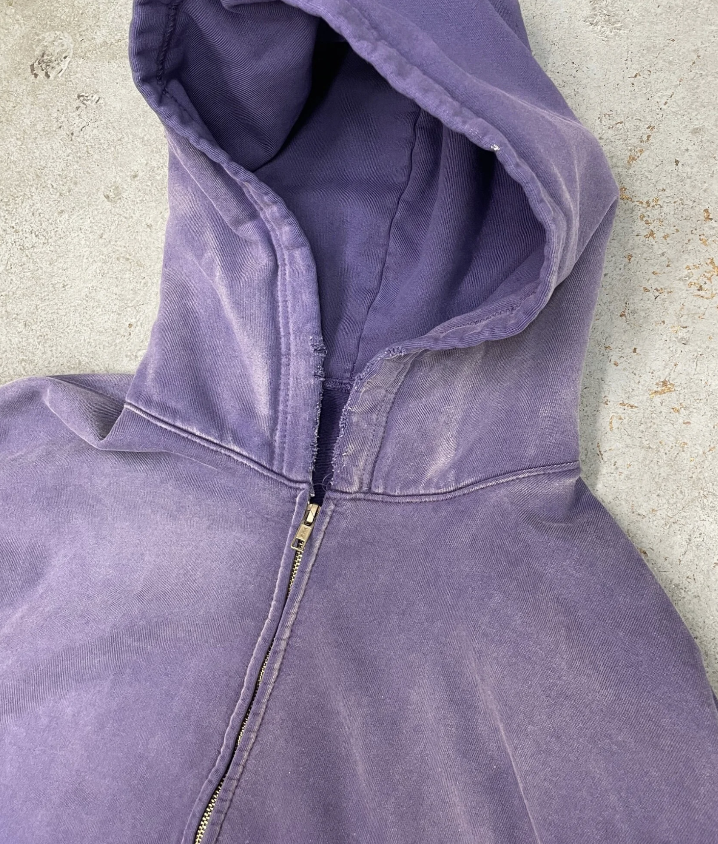 [現貨] MOOJIMOOJI OVERSIZED ZIP UP HOODIE | AGED PURPLE