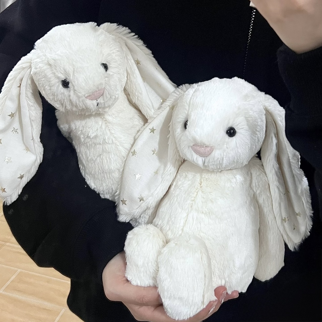 一隻免運‼️（預購）JellyCat 奶白星星耳 邦尼兔 絨毛娃娃 Bunny