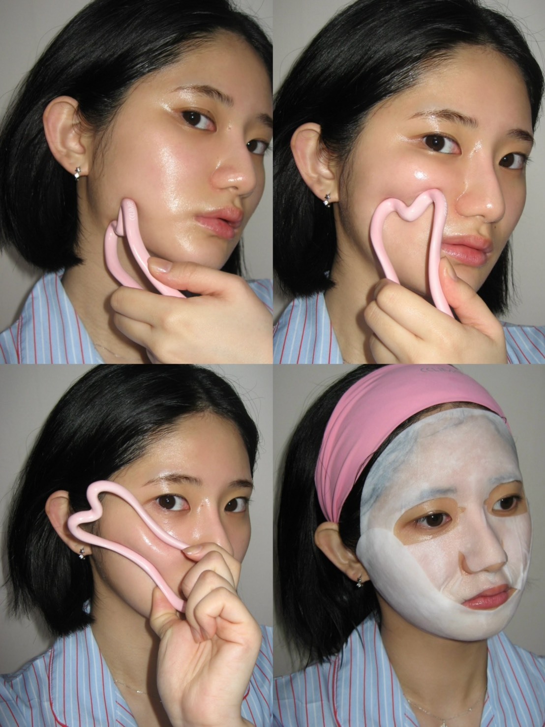 CCLIME 臉部緊緻彈力套組 | 面膜+乳霜+按摩儀