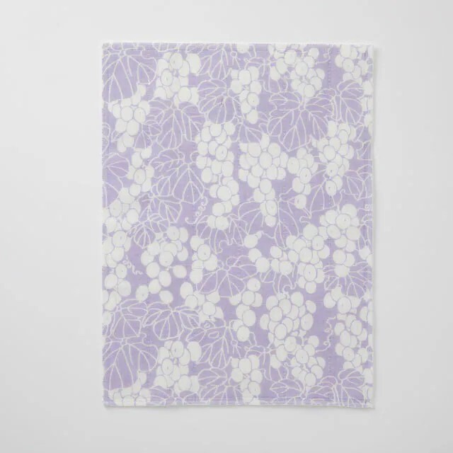 中川政七-蚊帳織方巾 葡萄