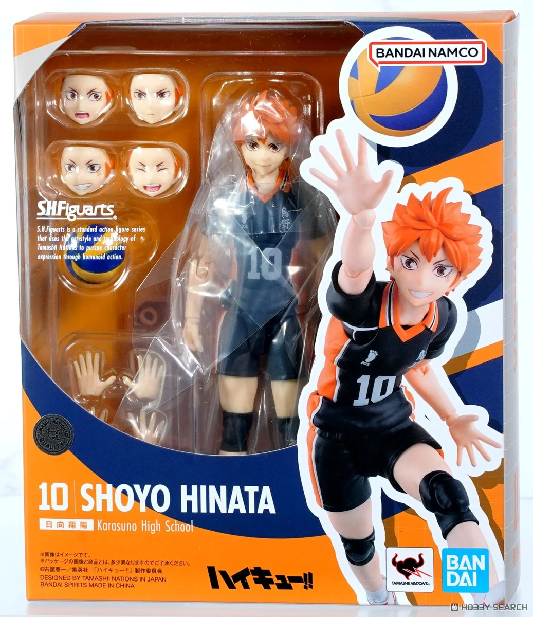 萬代 SHF 日向翔陽 排球少年 可動完成品