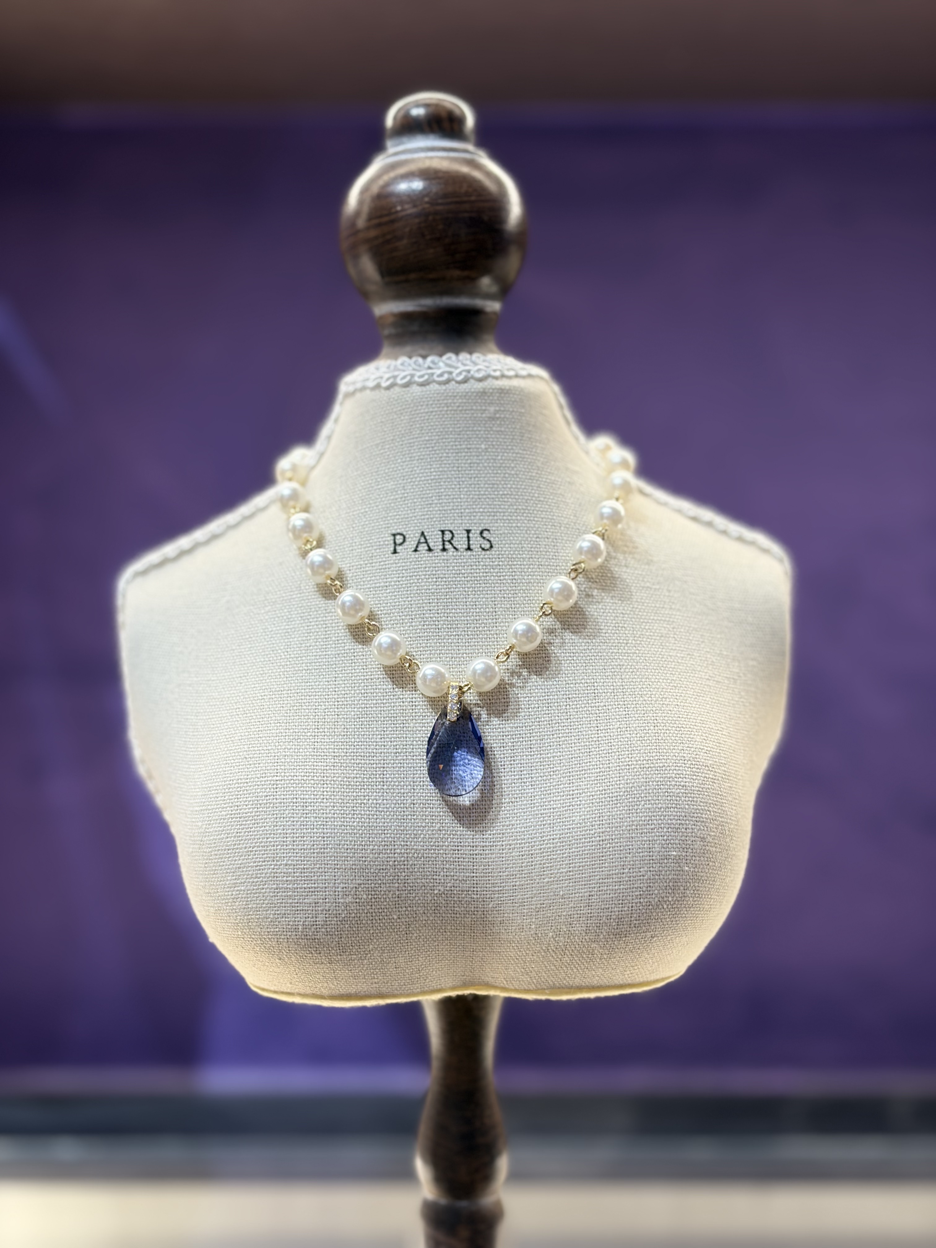 Salon de Peony 淺紫寶石項鍊