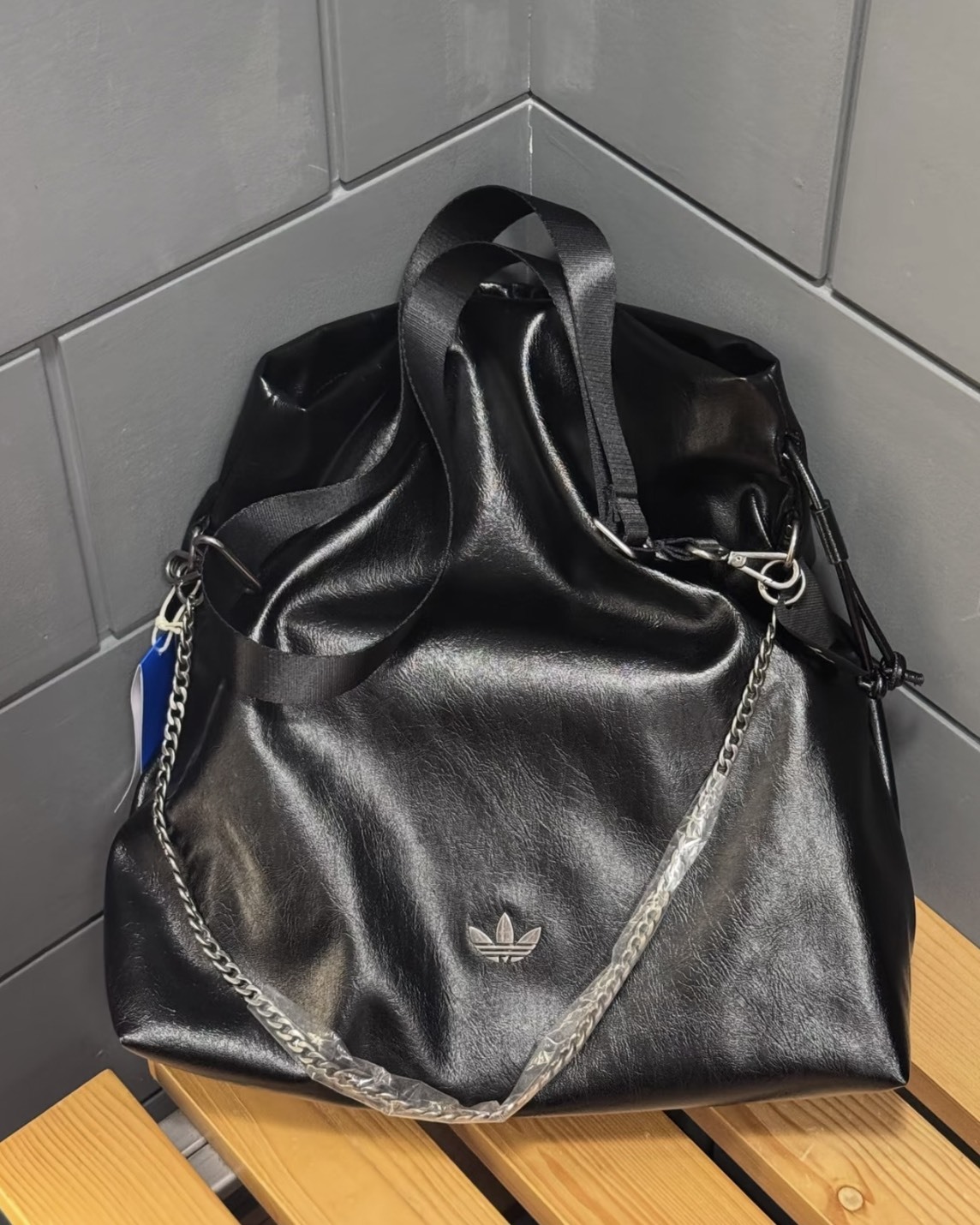 【預購】ADIDAS ORIGINALS  斜挎單肩包 黑色 KS5157