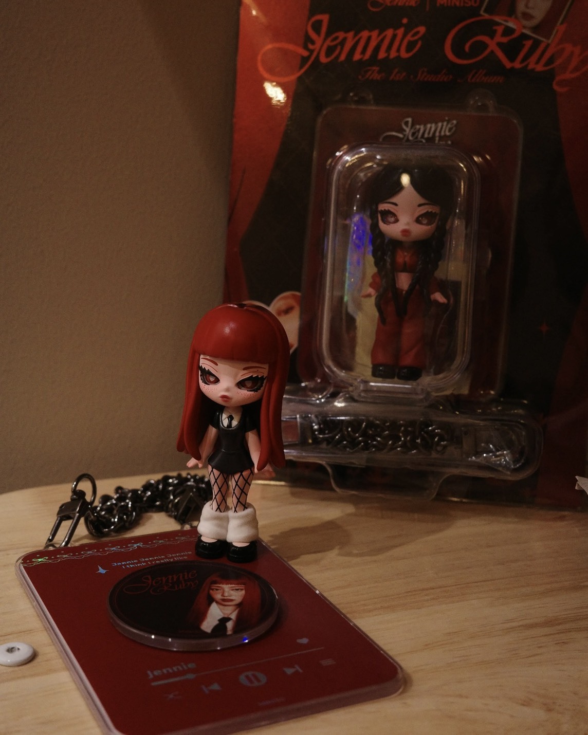 <上海限定>Miniso x Jennie Kim 金珍妮聯名周邊 Jennie Ruby系列