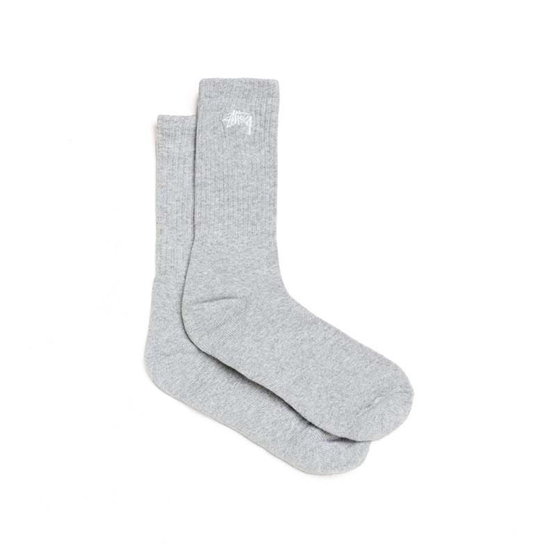 Stussy Crew Socks 3 Pack 3入一組 長襪 襪子 灰色 138775-GR [台灣現貨]