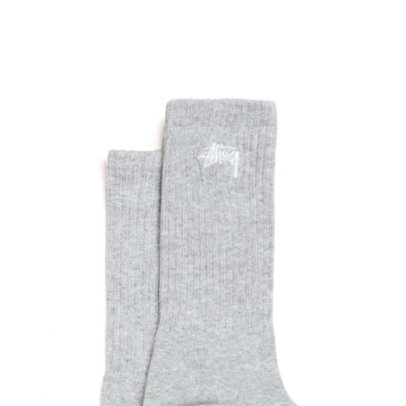 Stussy Crew Socks 3 Pack 3入一組 長襪 襪子 灰色 138775-GR [台灣現貨]