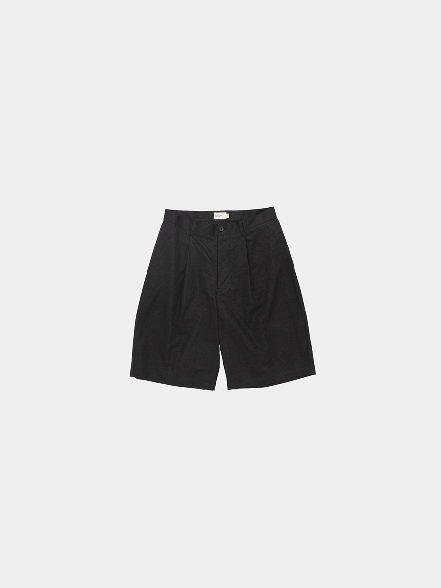 Still By Hand Linen Mixed Wide Shorts PT10261