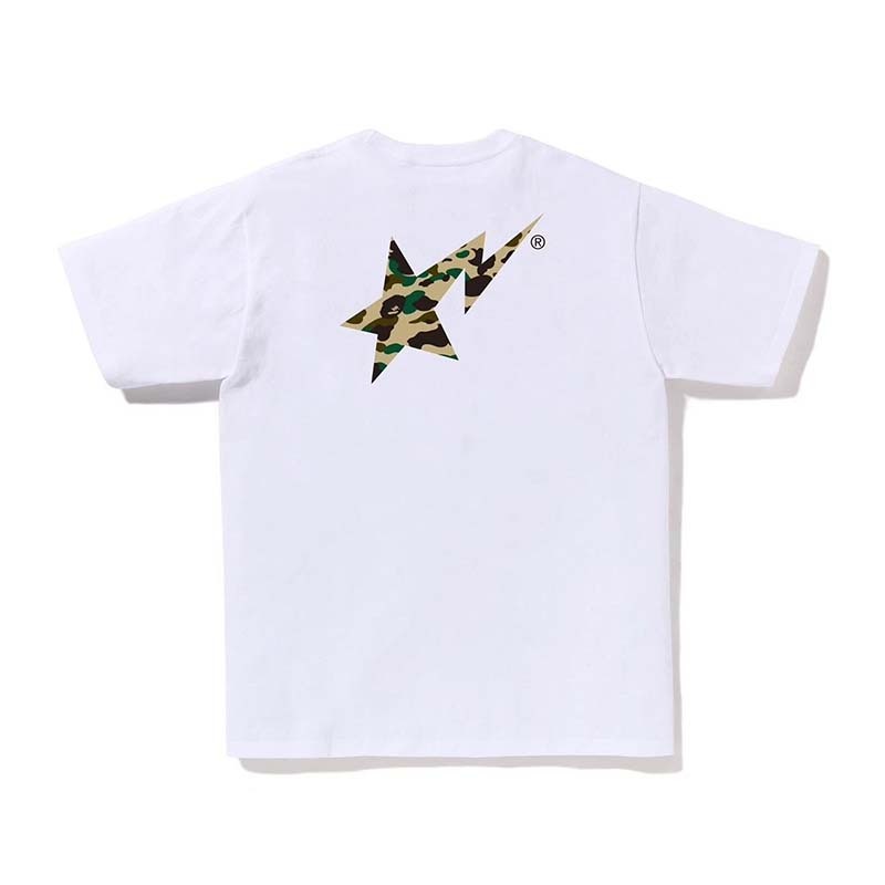 BAPE 1st Camo Bape Sta Tee 迷彩流星 短袖 白色 BAPE-584 [台灣現貨]