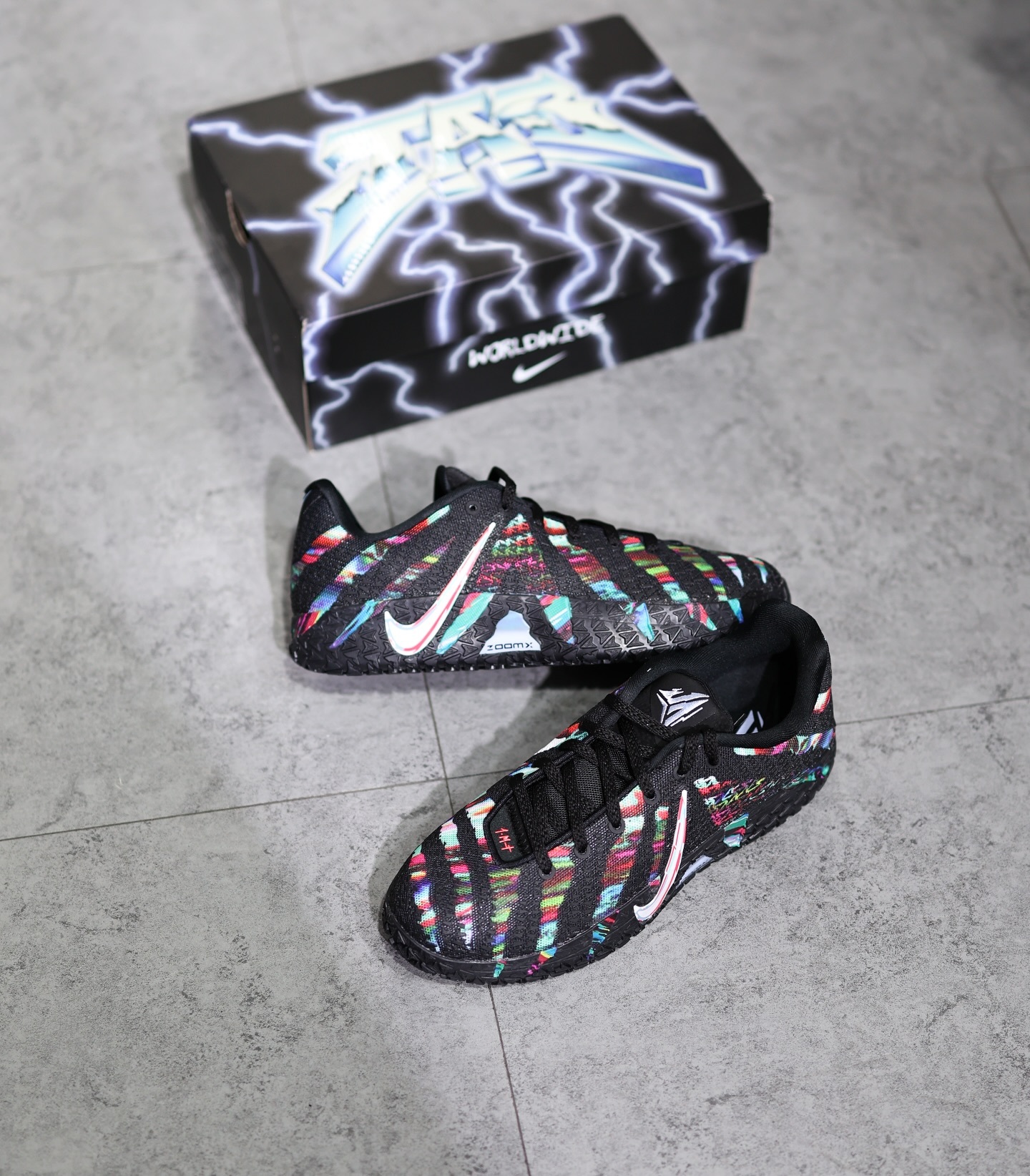 (大童GS ) NIKE JA 3 GS ’KING OF THE COURT‘ 黑彩虹莫蘭特 IF1795-001