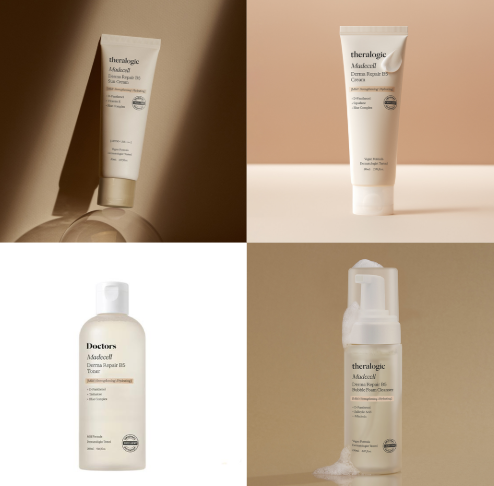 XD017 Theralogic Madecell 維他命 B5 積雪草套裝(修復潔面泡泡 150ml+修復爽膚水 280ml+極致修復霜 80ml+舒緩防曬霜 50ml) EXP:18個月 回贈$100 ohbaby購物金