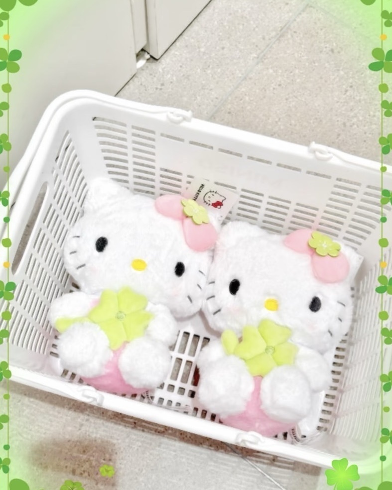 <正版授權>Miniso x Sanrio 三麗鷗 幸運草系列 Hello Kitty 美樂蒂 毛絨 娃娃 公仔 聯名