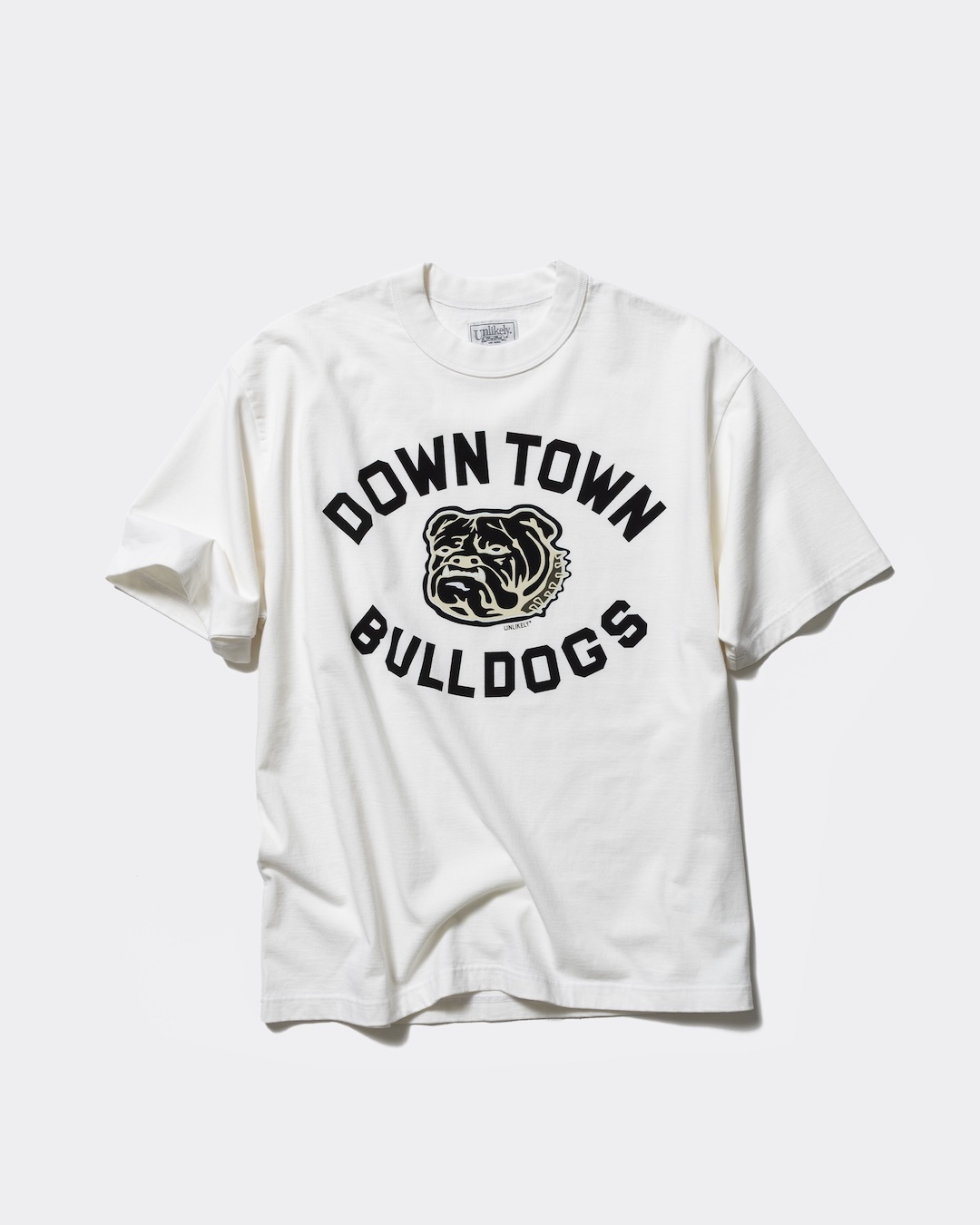 Unlikely AUTHENTIC GRAPHIC TEE "BULLDOGS"