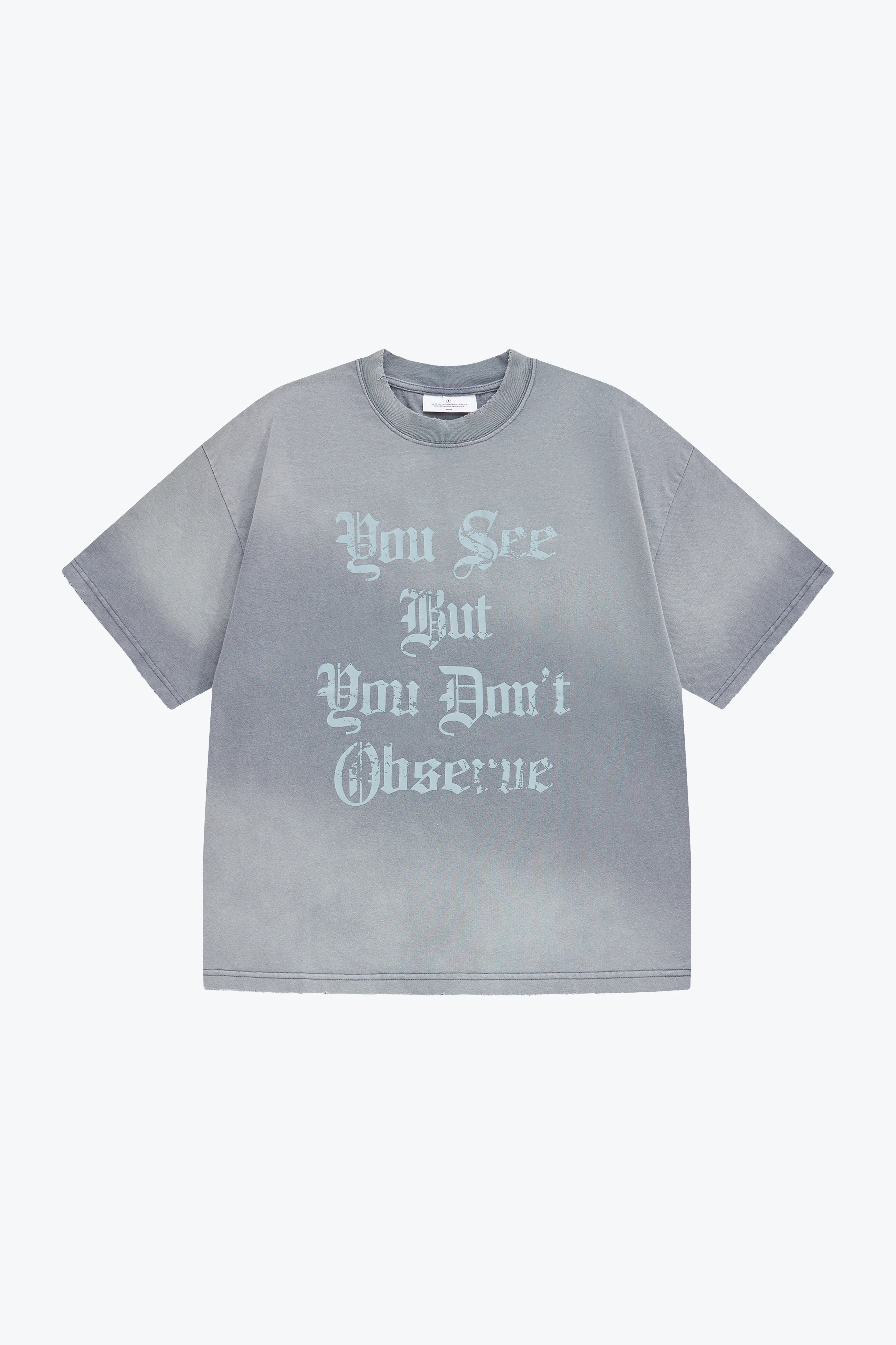 Sense Distressed Wash SS - Navy | M26-T04