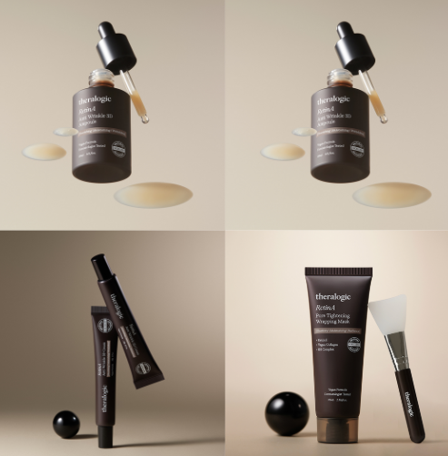 XD018 Theralogic RetinA (入門系列)套裝 ( 3D 抗皺緊緻精華 30ml *2 + 3D 抗皺修復面霜 20g + 毛孔緊緻水光撕拉面膜 70ml)