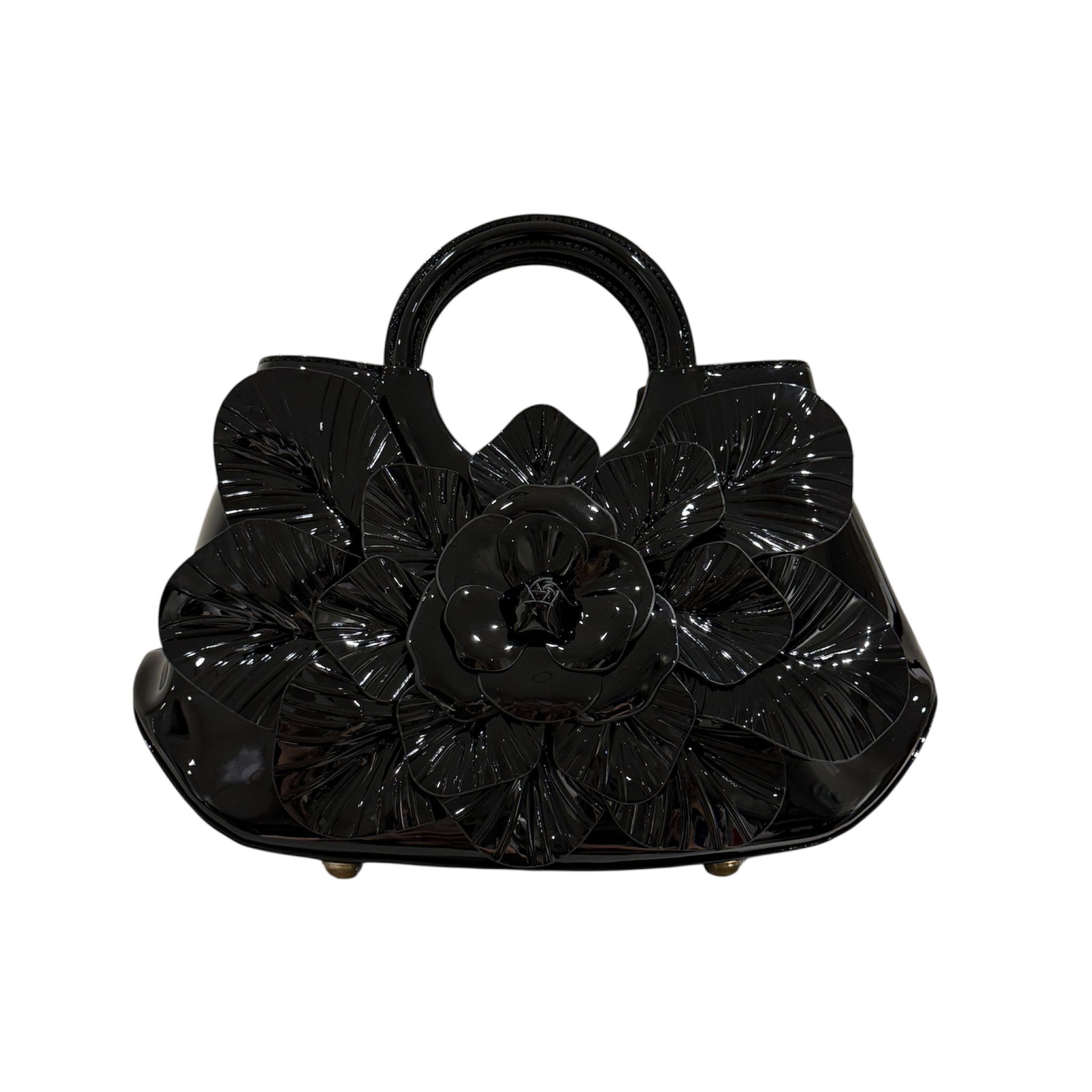 1AF0323-106 [ANNE FONTAINE] Scarlett BB Vernis Bags Black #P25A00803 (EU)
