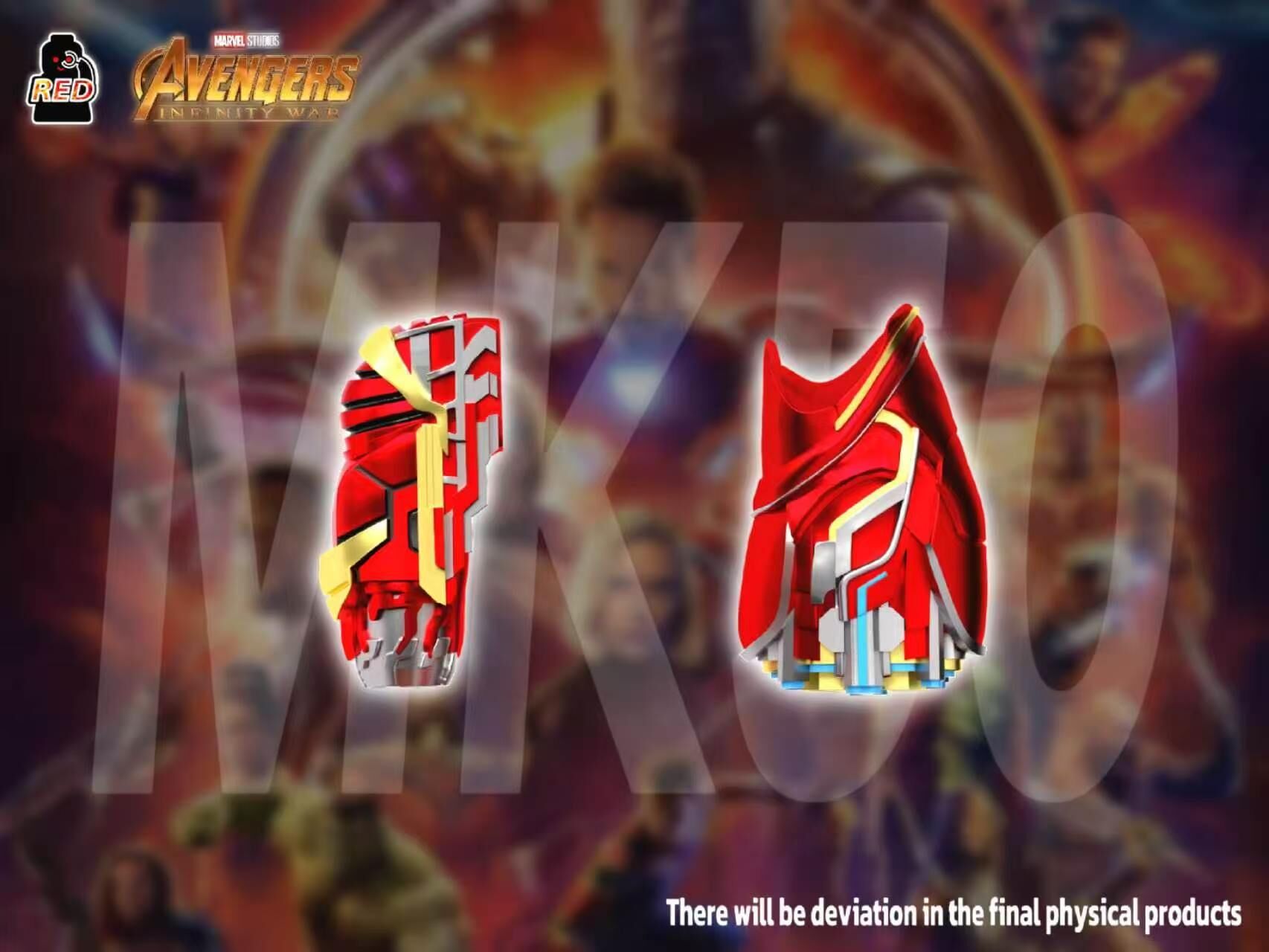 【預訂】【Red】鋼鐵人 MK50 (補充包)