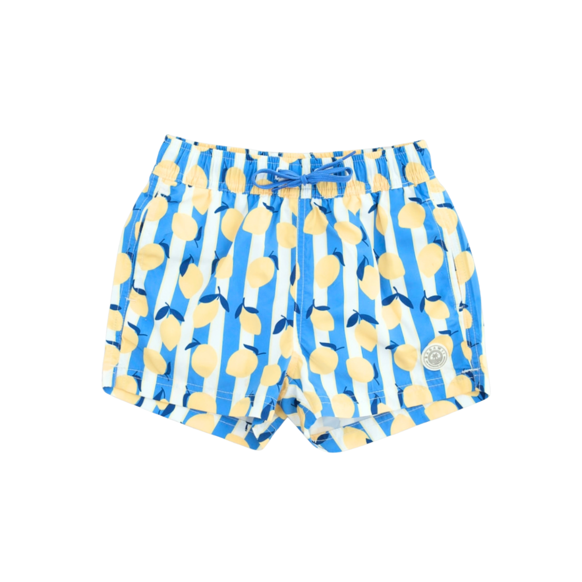 〖 Badawii 〗條紋檸檬海灘泳褲