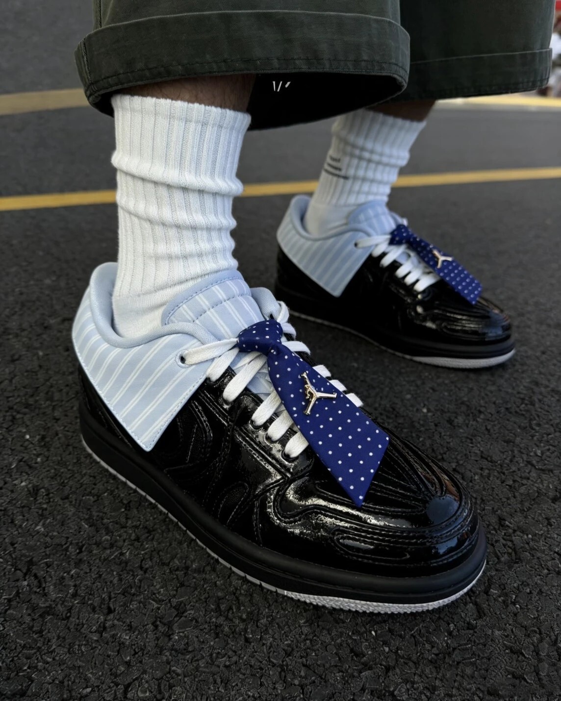 iSNEAKERS｜Air Jordan 1 MM V3 WMNS "Black” 黑色 領帶 AJ1 IR7554-001