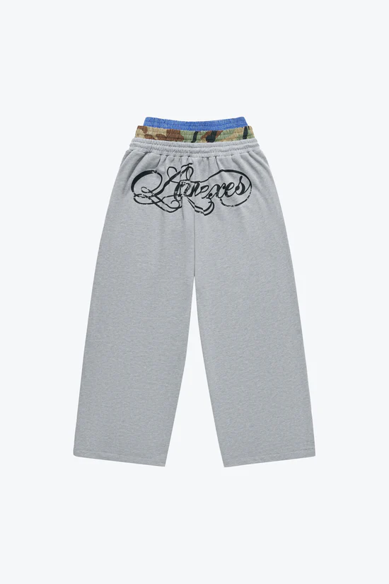 Sense 3 Layered Sweat Pants - Grey | L26-04