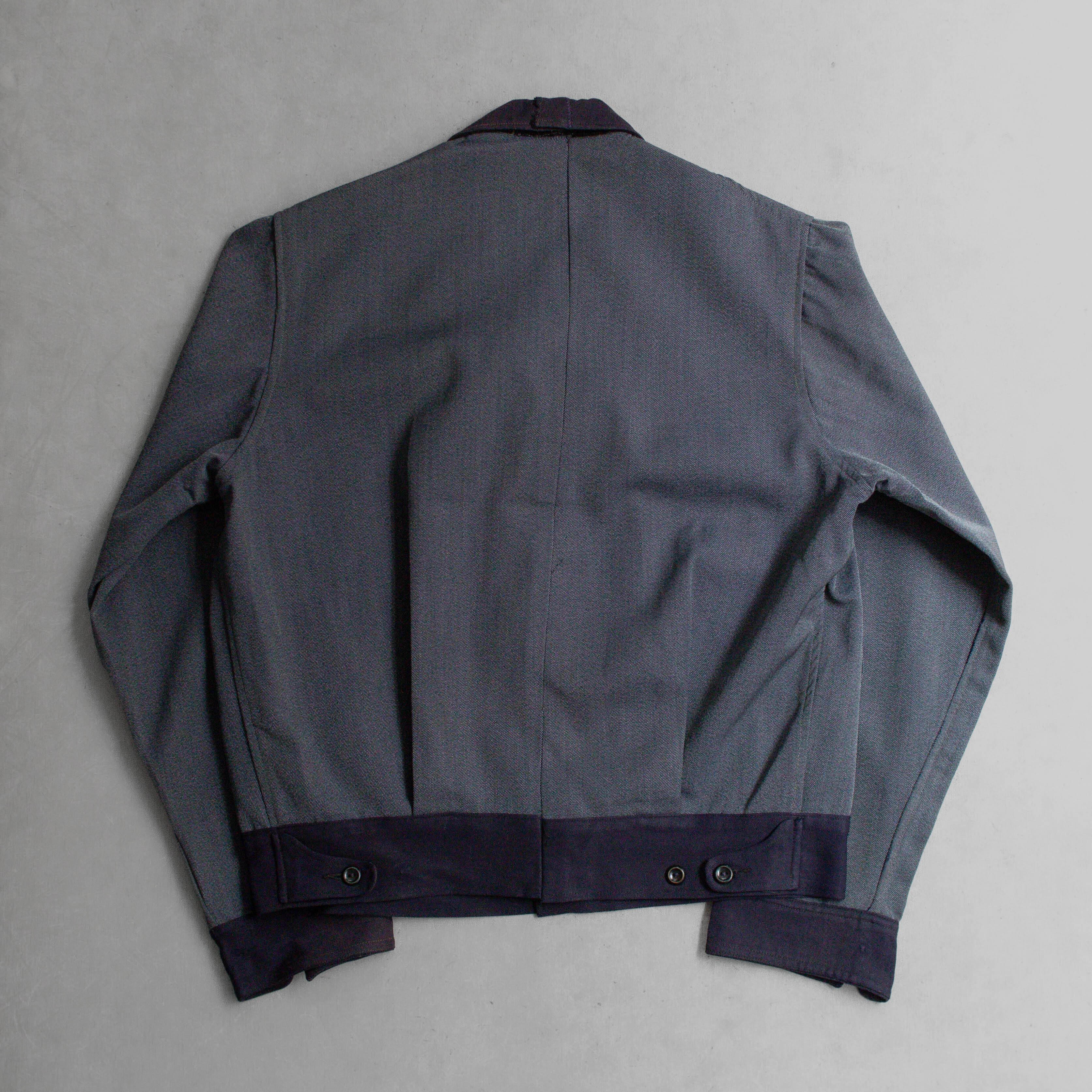 50S 2 TONE WHIPCORD JACKET 美國 灰色 繩索紋 短版 工作 外套 夾克