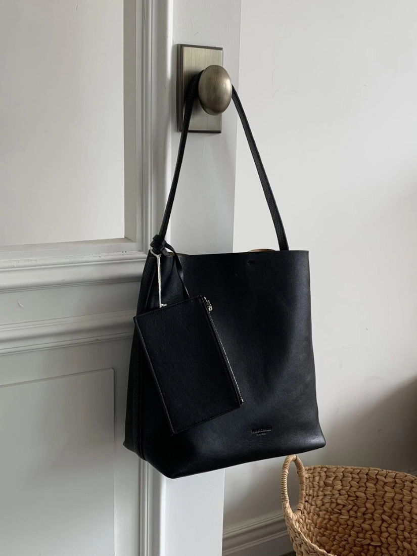 【 4/19收單 】Bucks & Leather Anna Bag 頂級真皮 慵懶托特包  (附同款收納包) 韓國