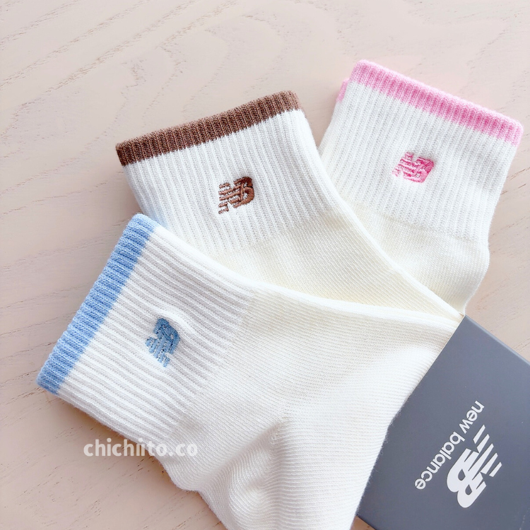 New Balance mini logo socks