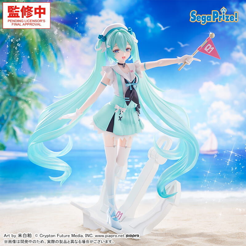 預購26/08 SEGA 代理版 景品 初音未來 FIGURIZMα 初音未來 水手服Ver.