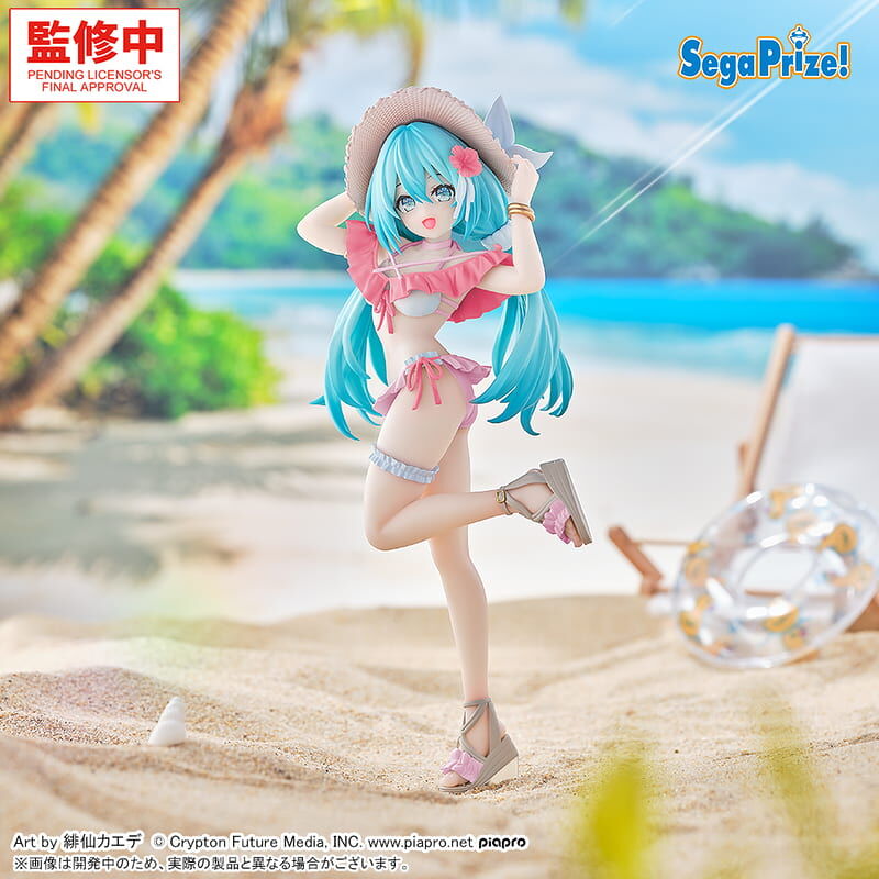 預購26/08 SEGA 代理版 景品 初音未來 Luminasta Conceptual Vol.1 Tropical Ver.