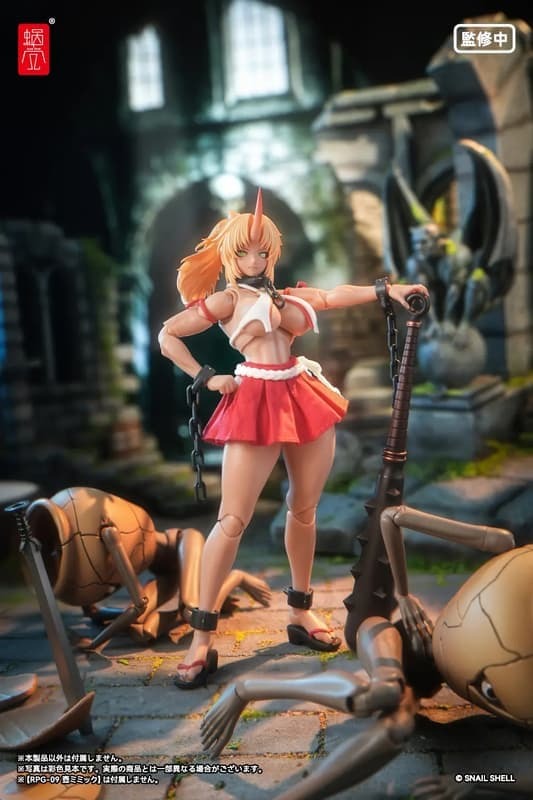 預購26/Q4 蝸之殼 代理版 可動 1/12 鬼巫女 次女 紅葉