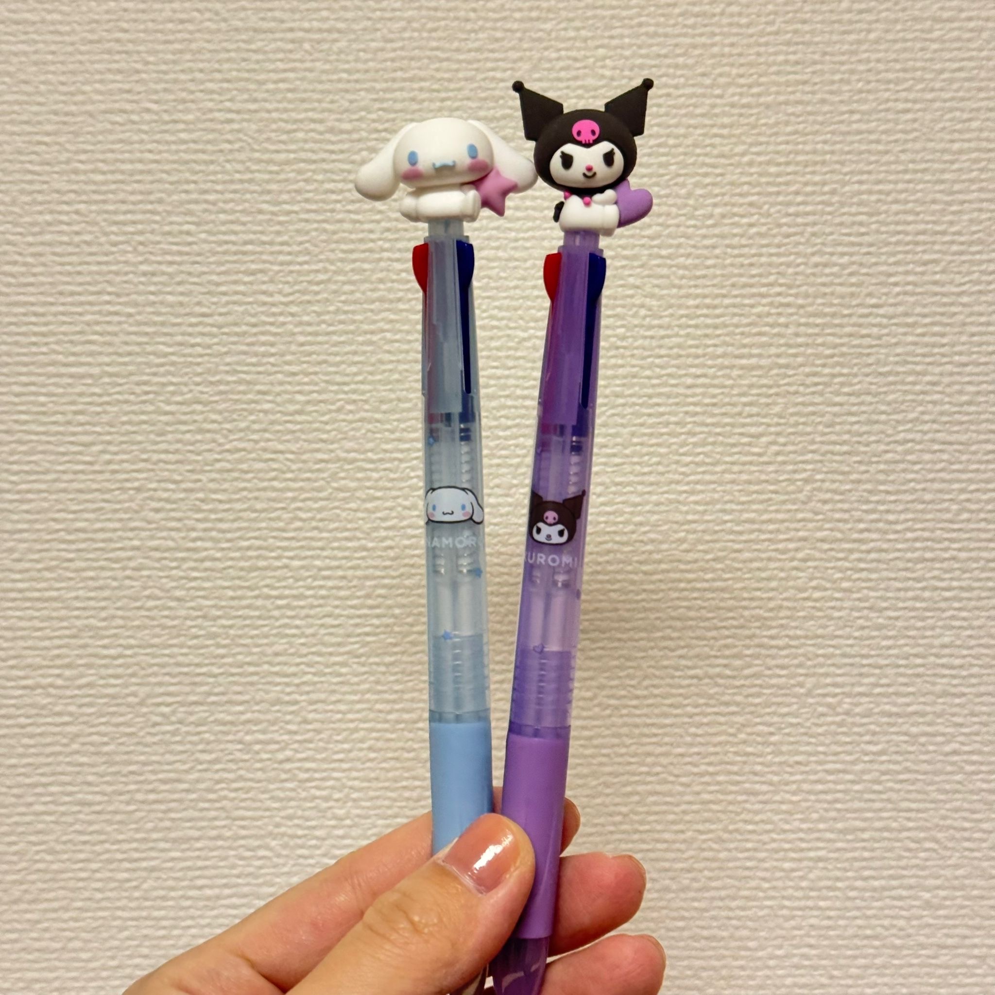 【連線大優惠】JP Sanrio 公仔款透明三色原子筆 0262 0286 TK260323