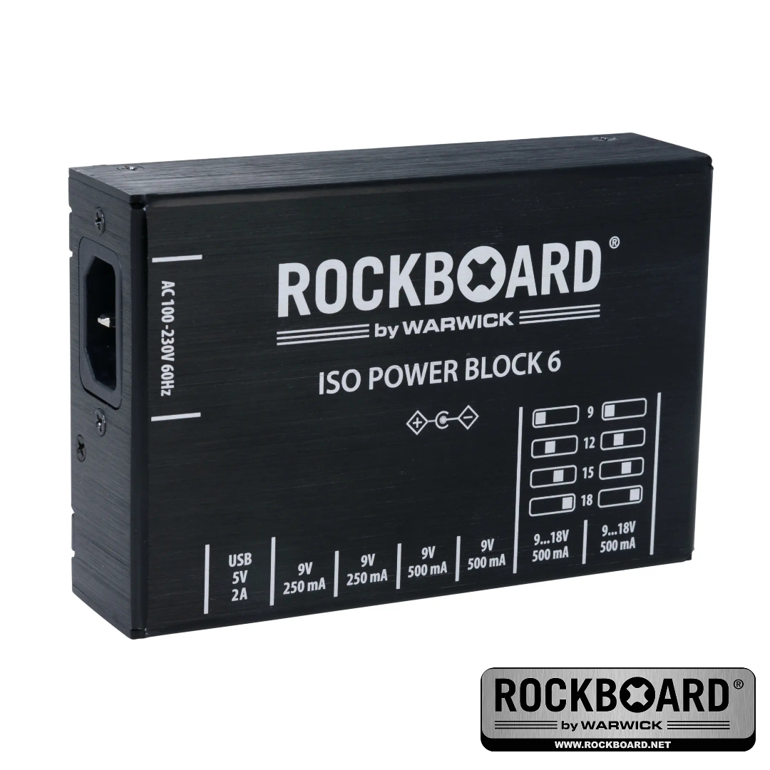 RockBoard ISO Power Block V6 IEC 隔離式多輸出電源供應器