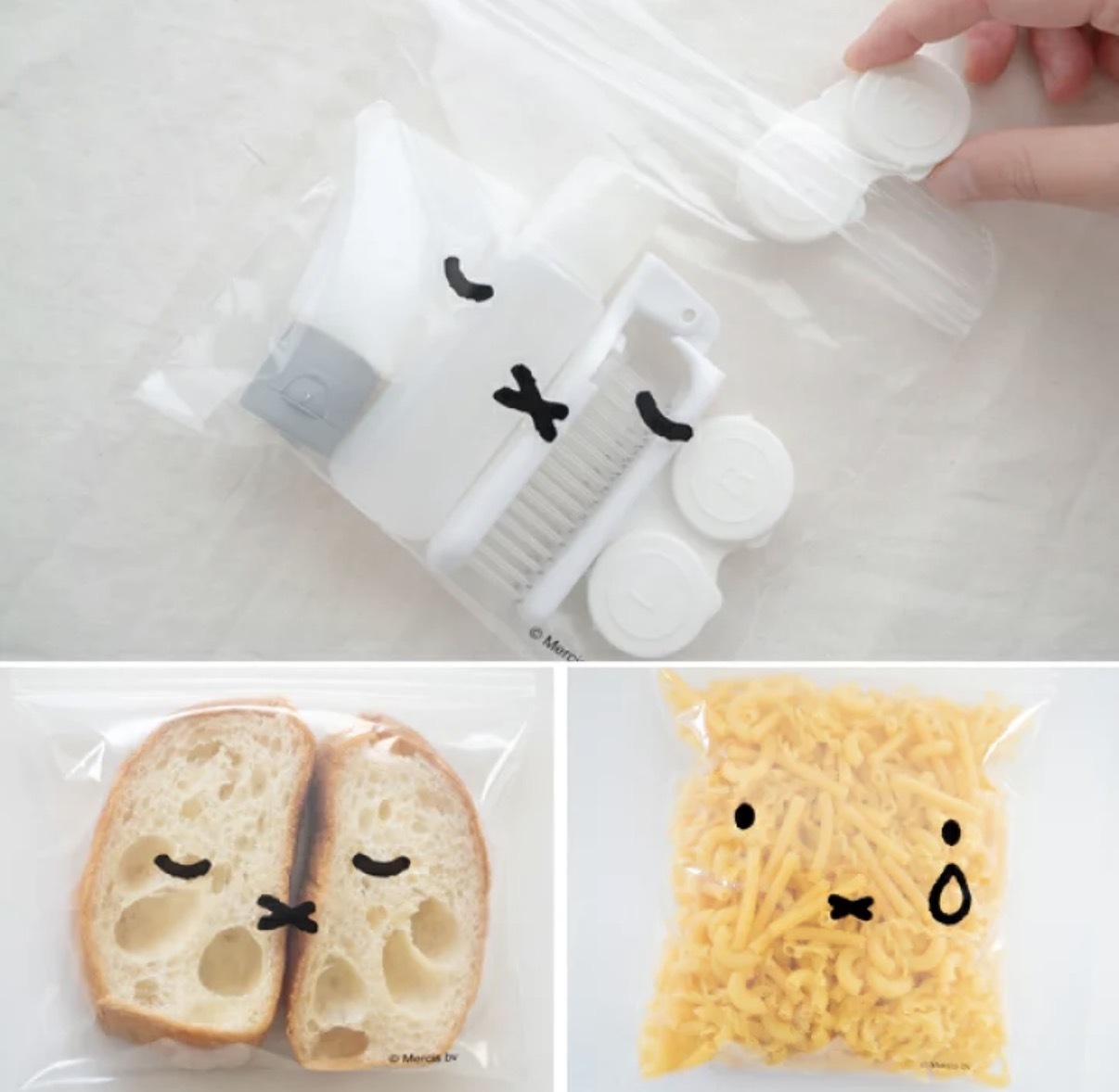 【最新發售】JP Miffy 造型 透明 Zipper Bag 4905 TK260323