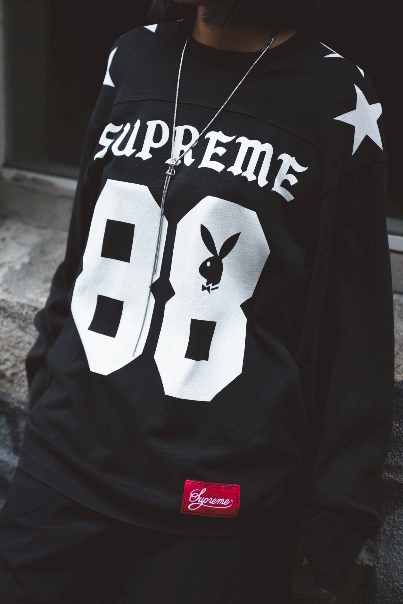 Focus Store】現貨秒發Supreme x Playboy® L/S Football TopSS