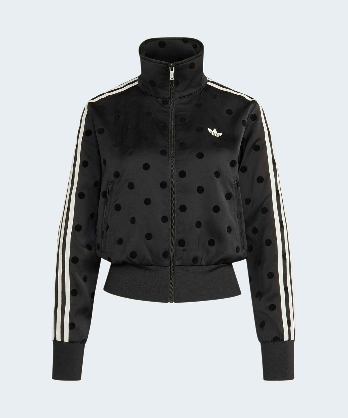 ADIDAS 緞面 圓點 運動外套 KV1166