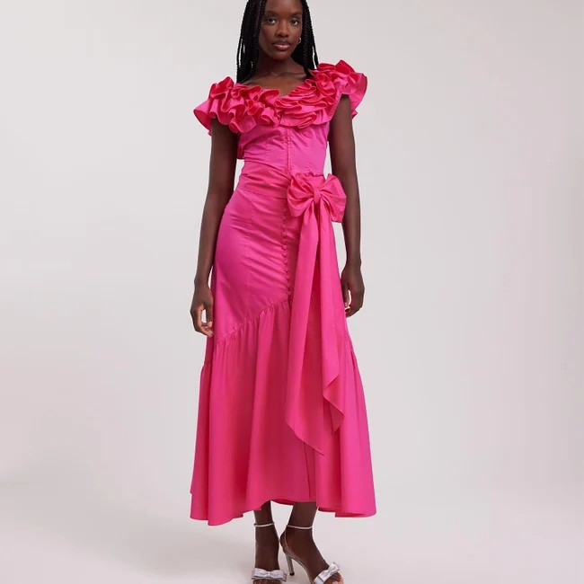 1AF0323-189 [ANNE FONTAINE] Rosange Skirt Pink #P23F259753 (EU)