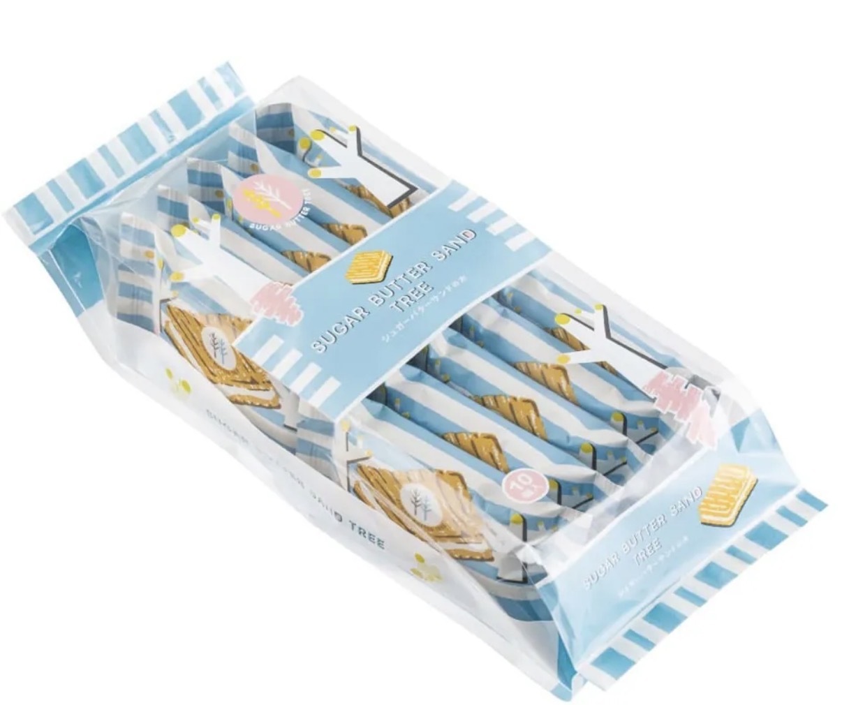 JP Sugar Butter Sand Tree 砂糖奶油夾心餅 10個入 5722 TK260323