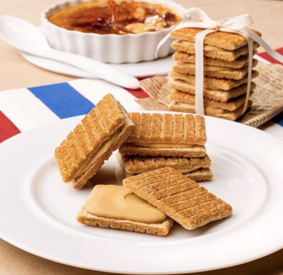 【期間限定】JP Sugar Butter Sand Tree 法式焦糖布甸奶油夾心餅 10個入 6698 TK260323