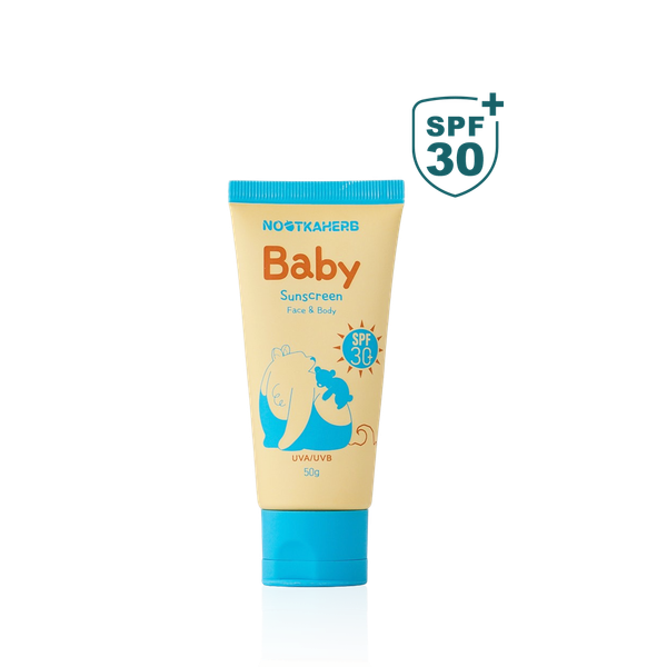 【95%食添證原料】諾卡草本嬰兒純物理防曬乳SPF30_50g