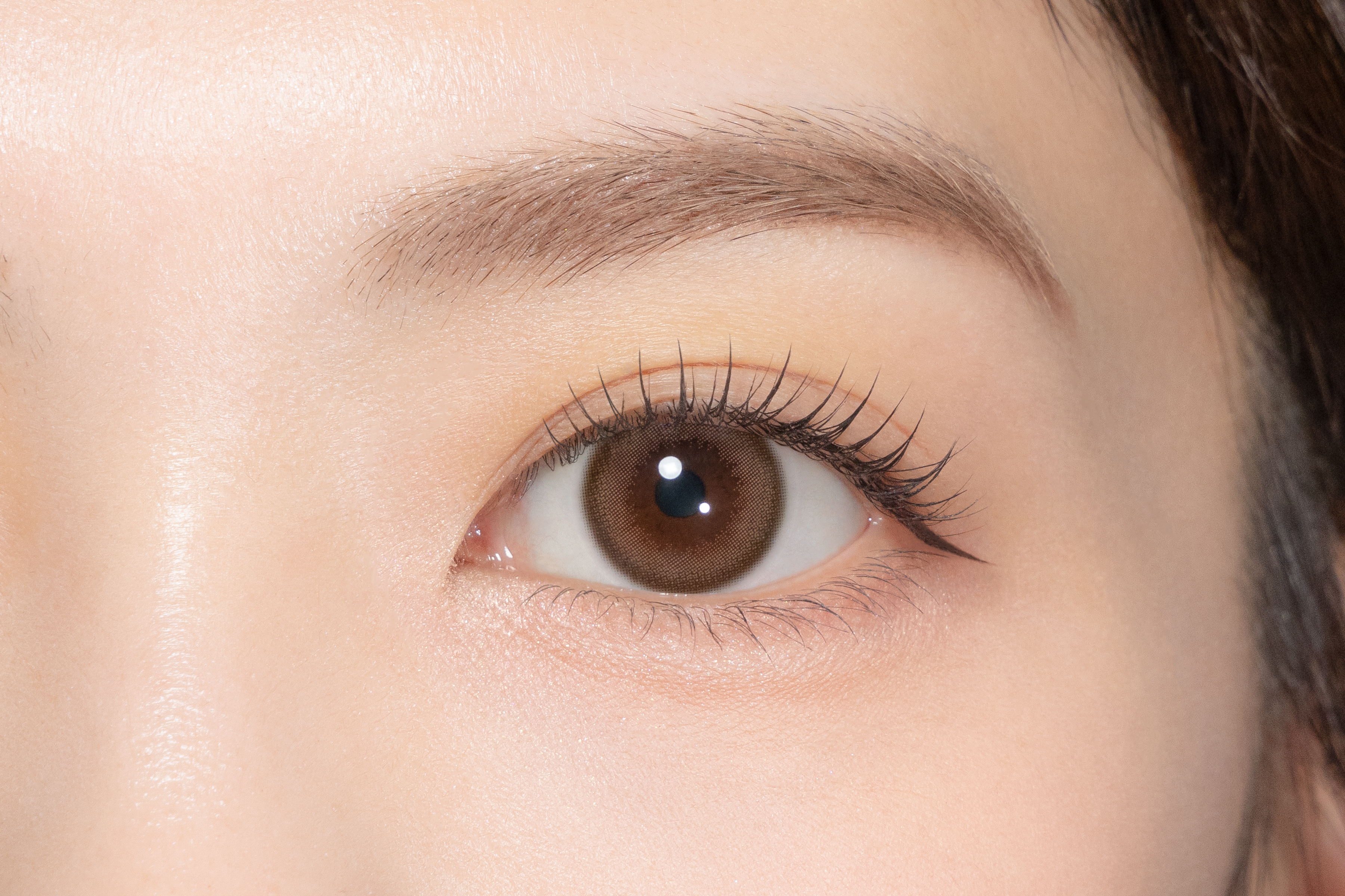 TOPARDS Color Contact Lenses 彩色隱形眼鏡(自然裸眼風)(1DAY)(10片裝)(Natu Cream Rose)