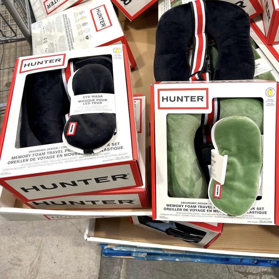 『FB社團 限時限定 』hunter 頸枕眼罩組