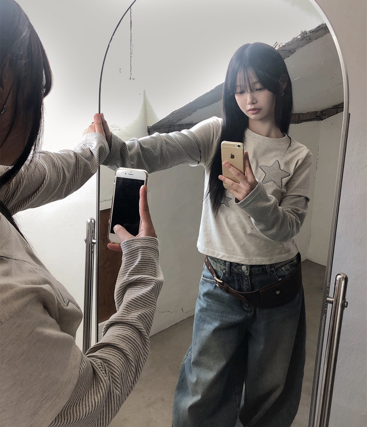 KR STARS STRIPE TSHIRT (4 COLORS)